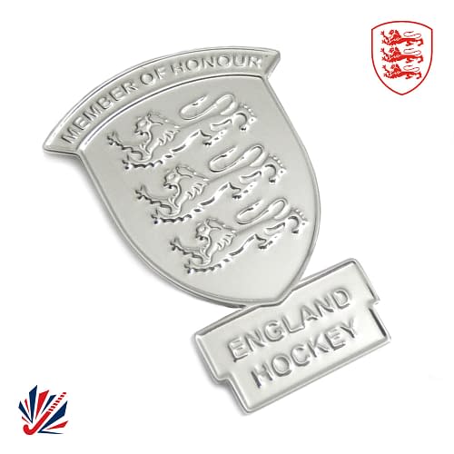england hockey silver pun badges
