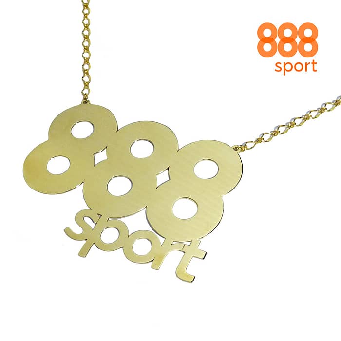 brass necklace handmade for 888 sport