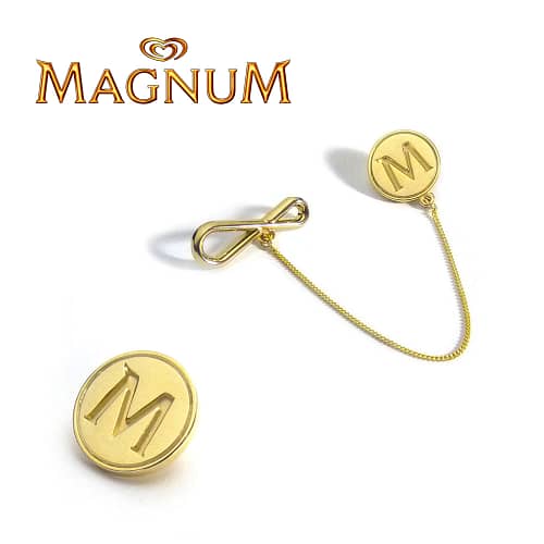 bespoke double lapel pins