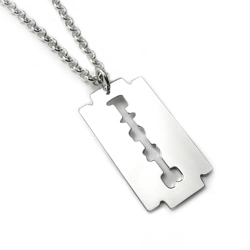 handmade branded silver dogtags