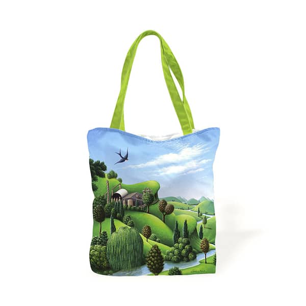 wholesale custom allover printed tote bags