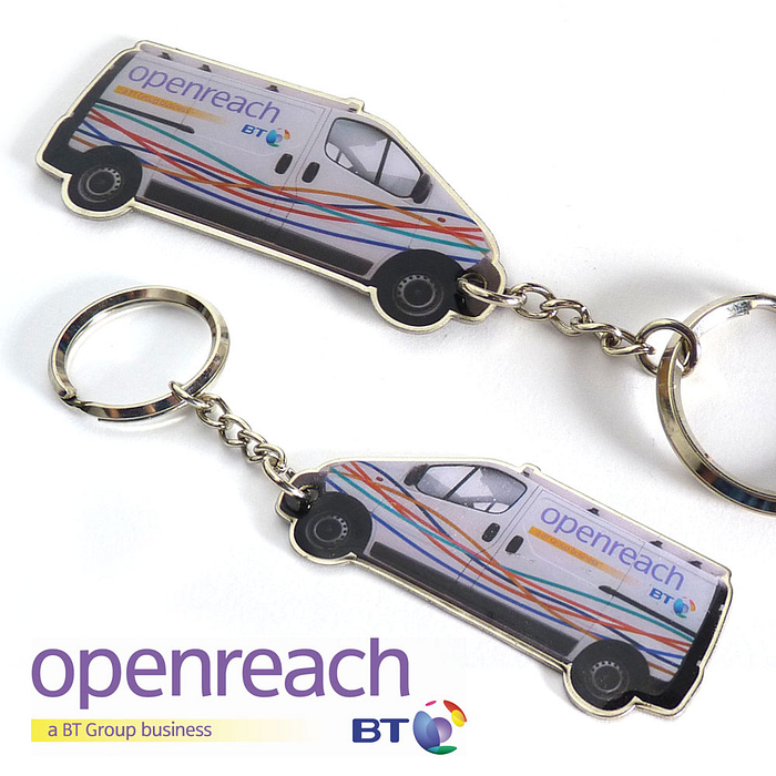 double sided keyrings