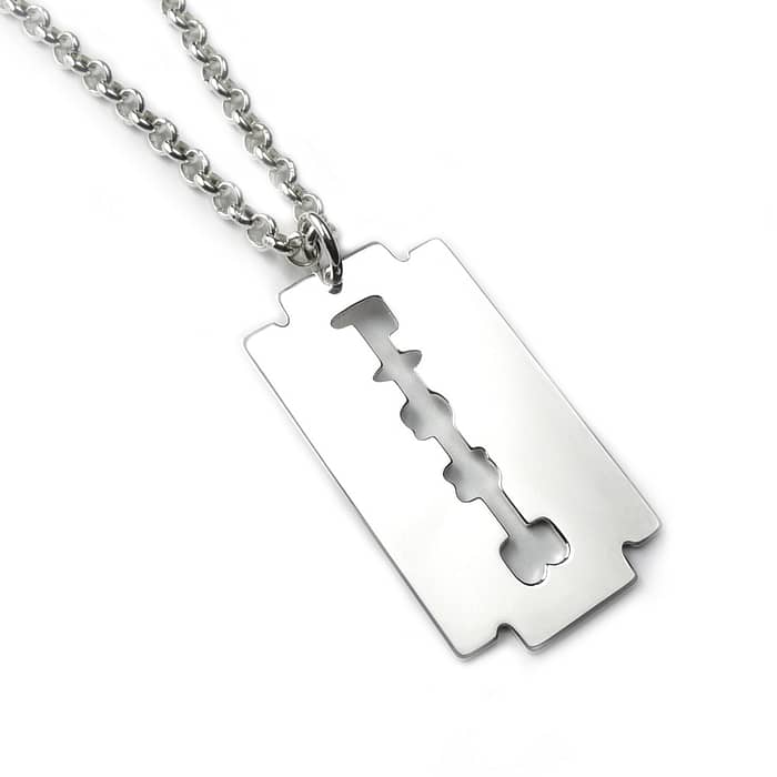 handmade branded silver dogtags