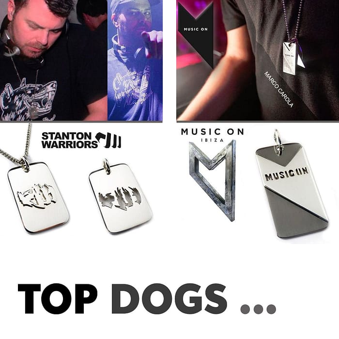 bespoke silver dog tags